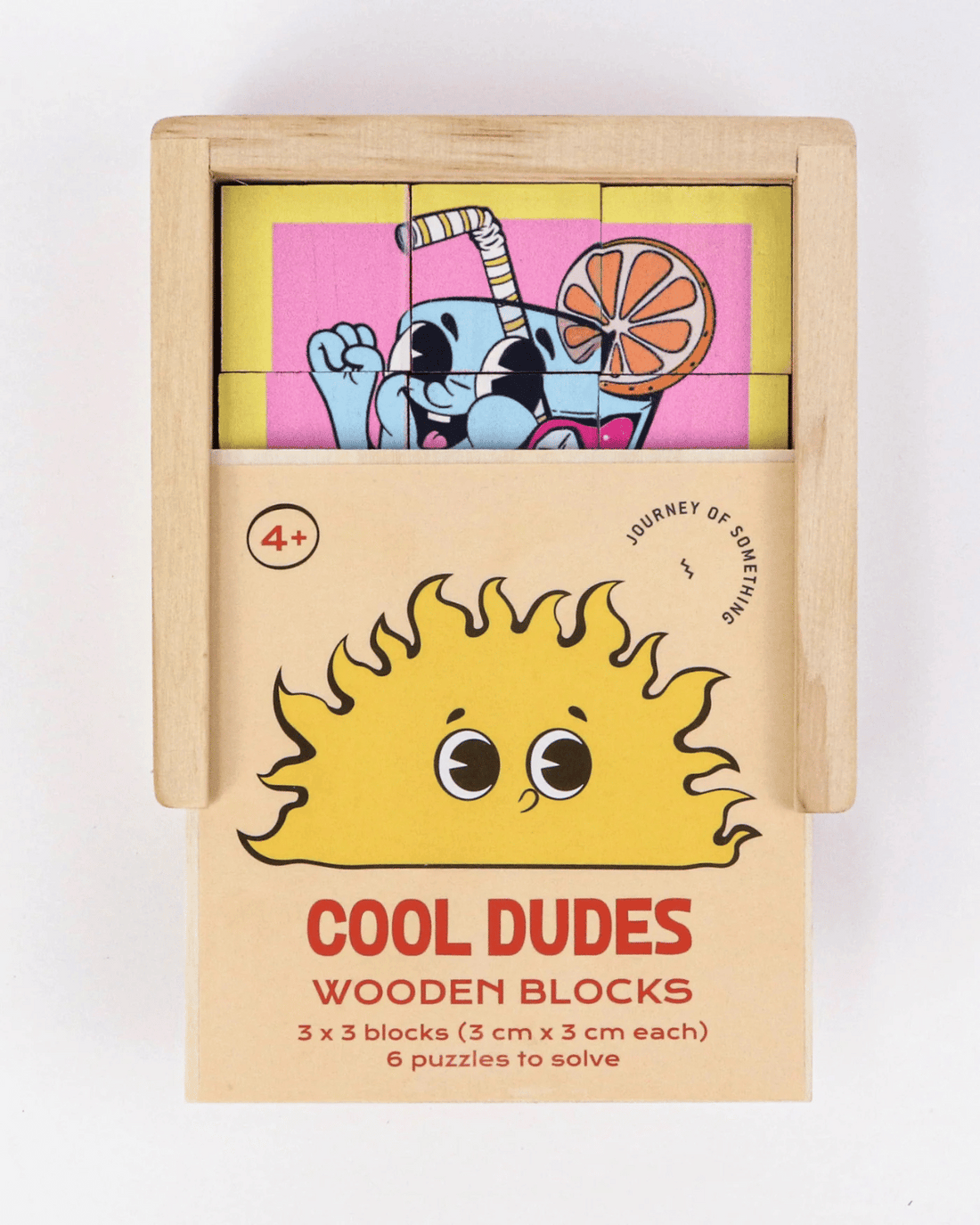 Wooden Block Puzzle - Cool Dudes