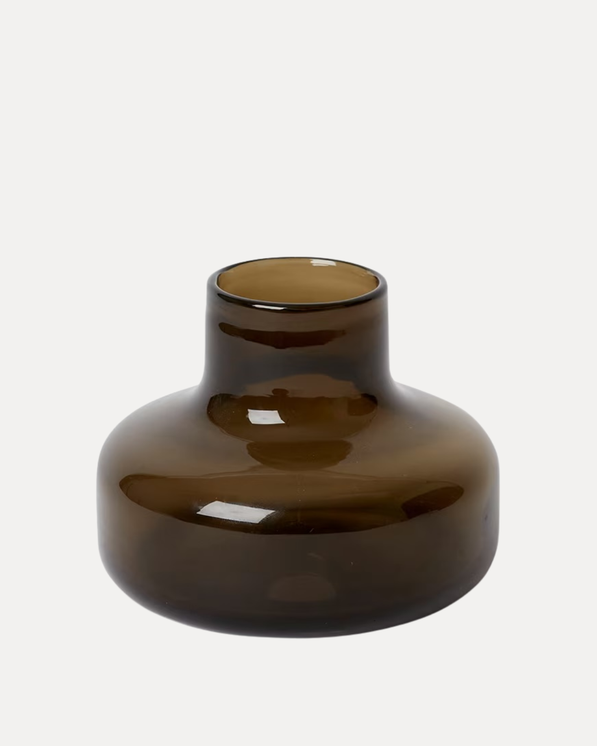 Zama - Brown Glass Vase