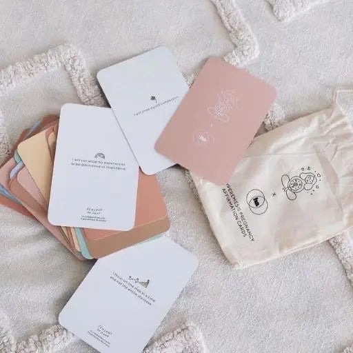Hyperemesis Pregnancy Sickness Affirmation Cards