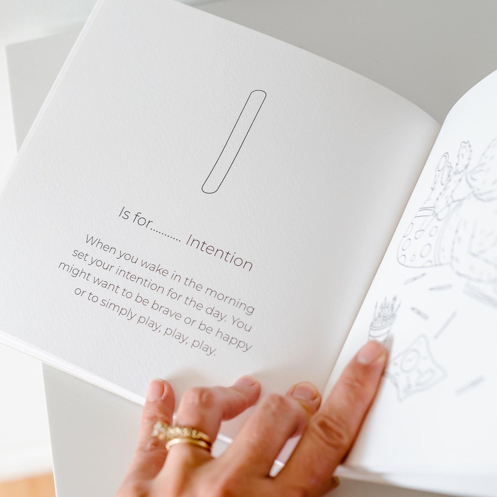 Mindful &amp; Co Kids〡ABCs of Mindfulness Colouring Book - Rose