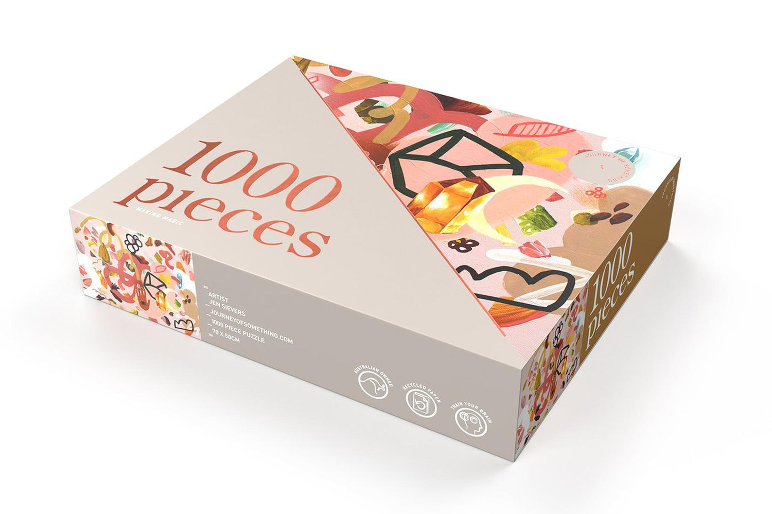 1000 Piece Puzzle - Making Magic by Journey of Something