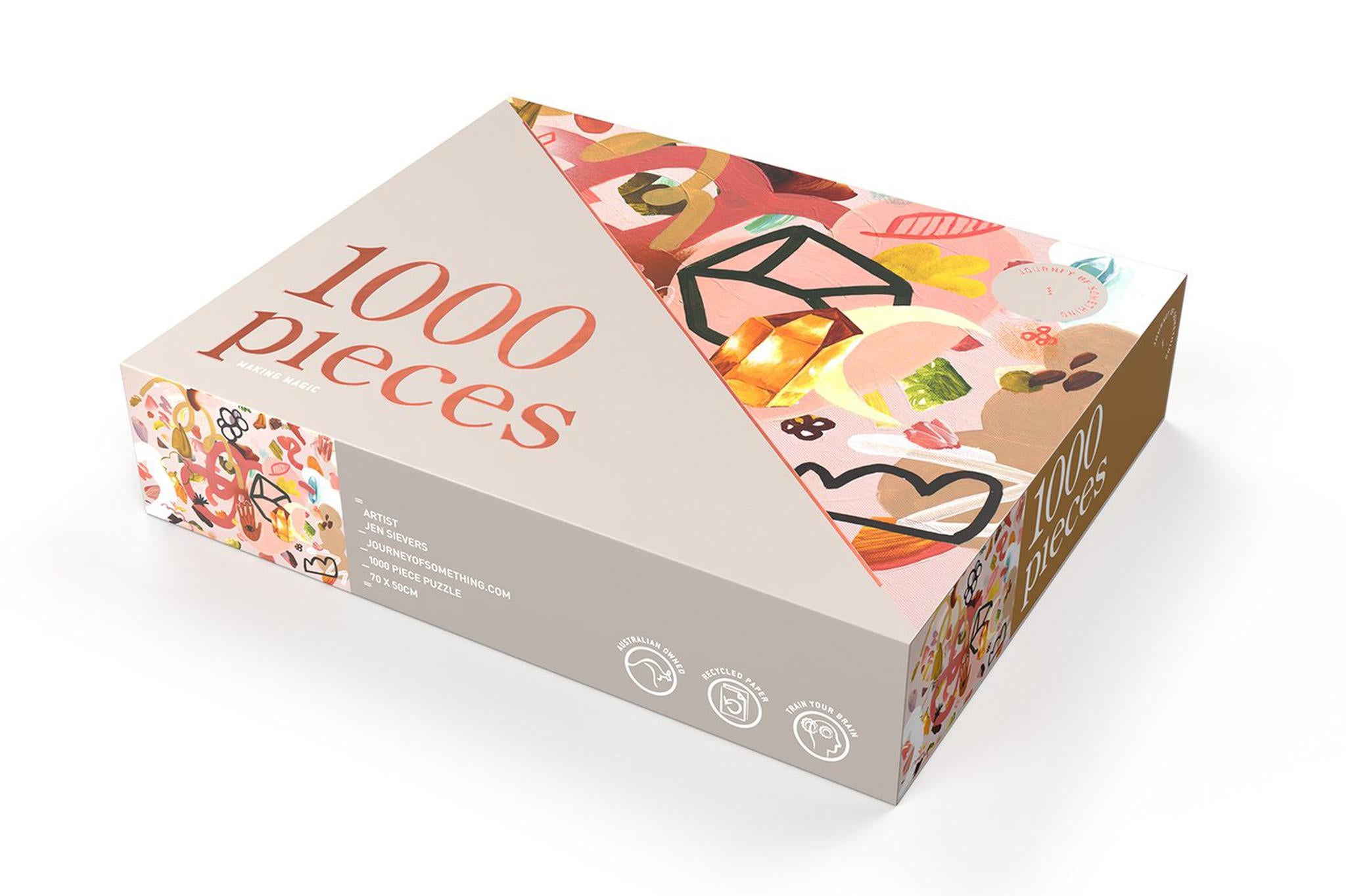 1000 Piece Puzzle - Making Magic by Journey of Something