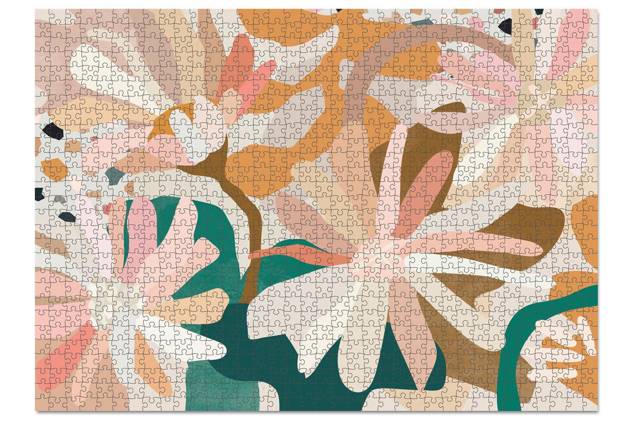 1000 Piece Puzzle - Flower Bed