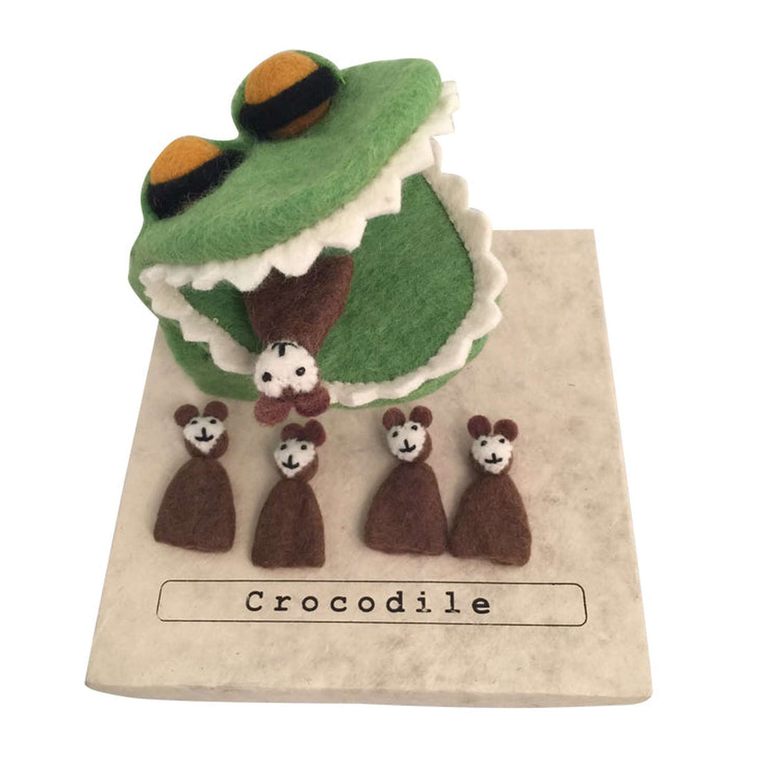 Puppet Gift Box 〰️ 5 Little Monkeys - Polly &amp; Co. - Papoose Toys