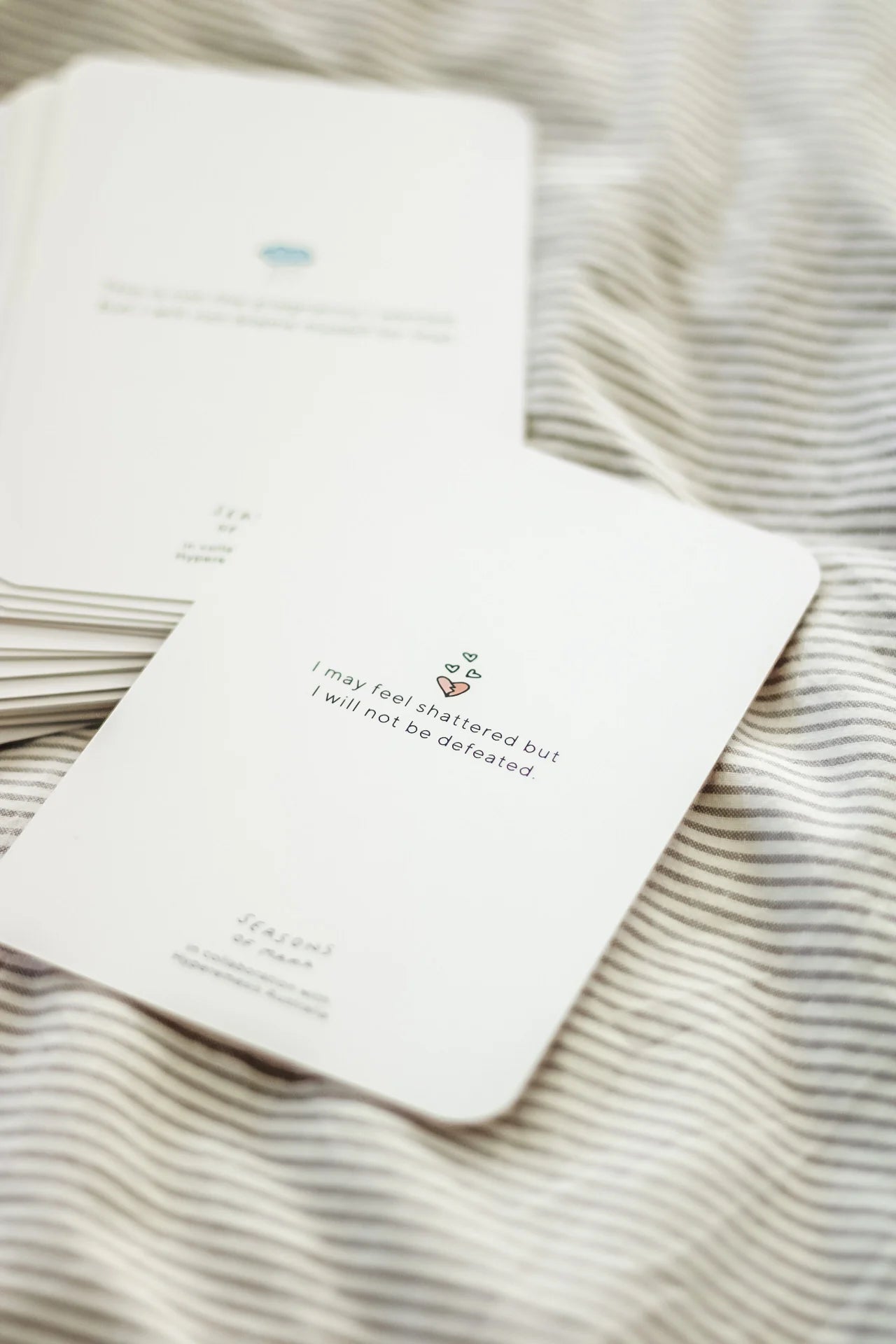 Hyperemesis Pregnancy Sickness Affirmation Cards