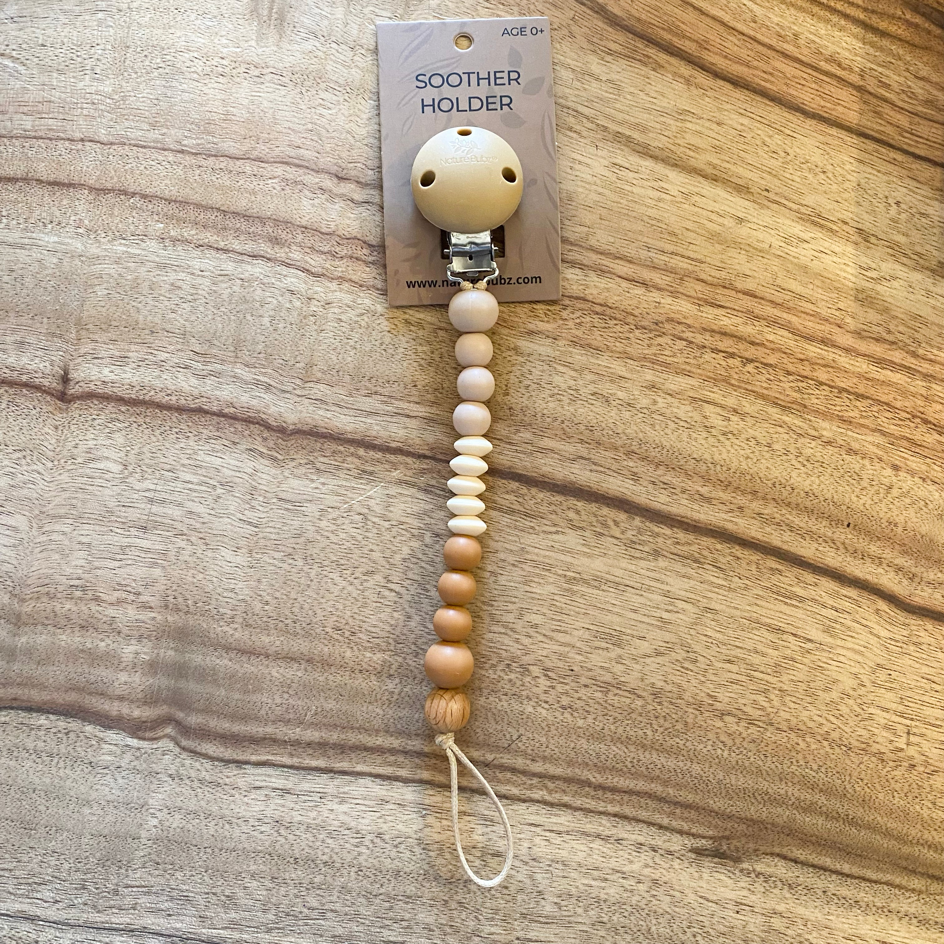 NOVA Beaded Dummy Clip by Nature Bubz