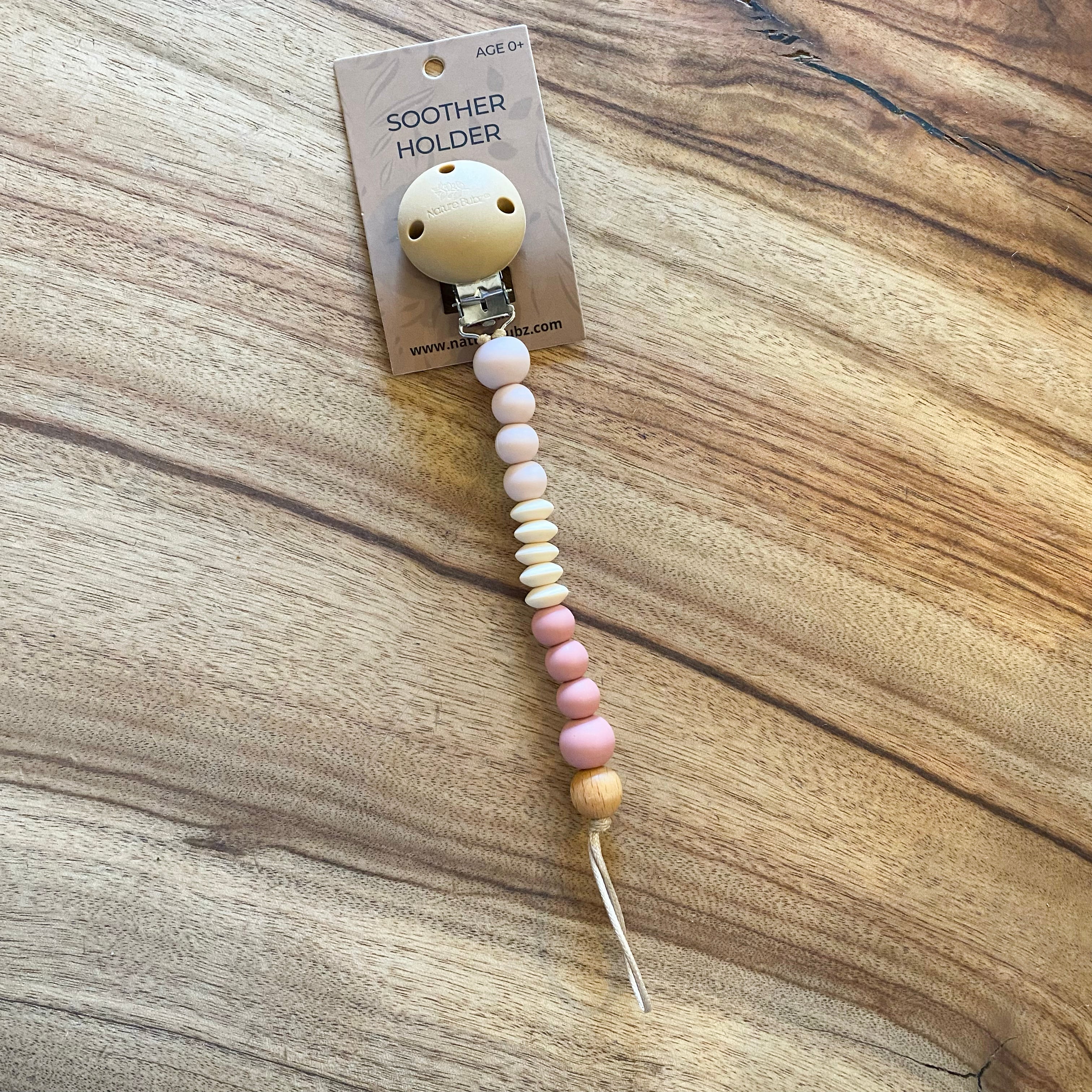 NOVA Beaded Dummy Clip by Nature Bubz