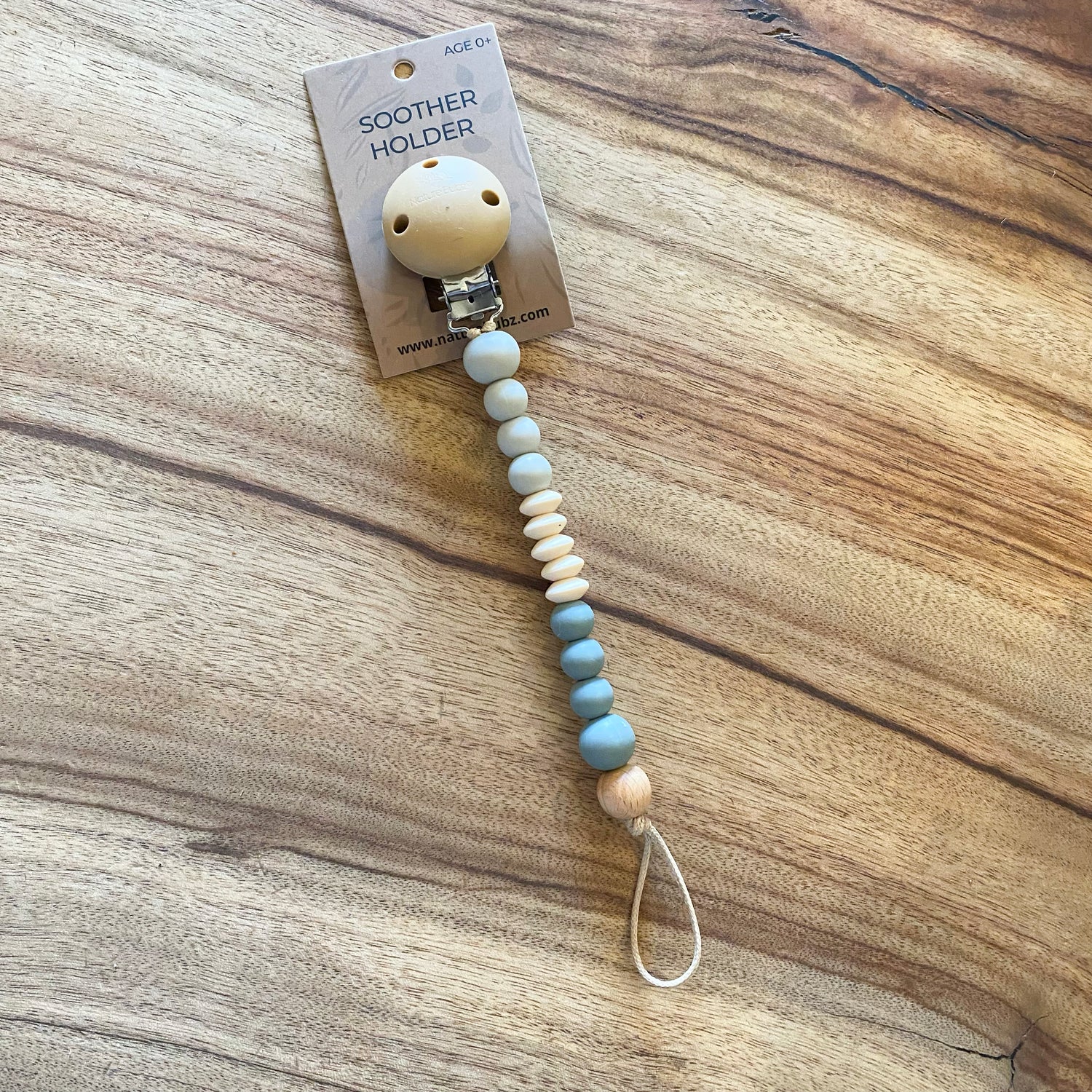 NOVA Beaded Dummy Clip by Nature Bubz