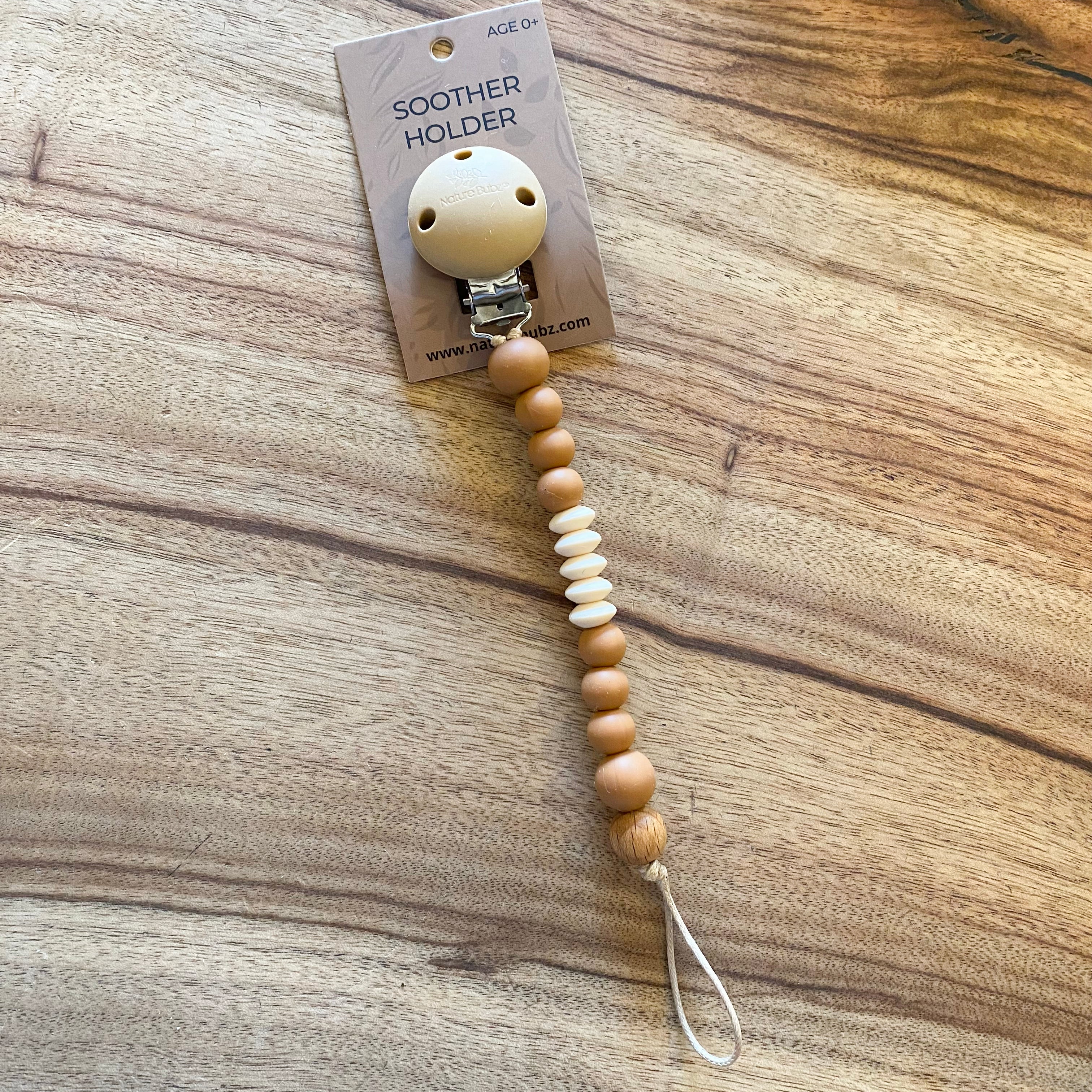 NOVA Beaded Dummy Clip by Nature Bubz