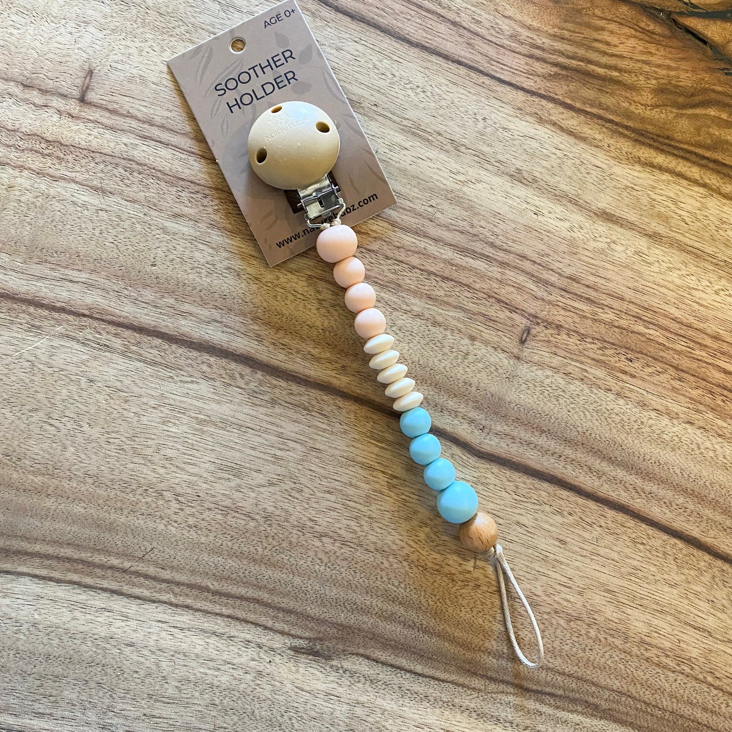 NOVA Beaded Dummy Clip by Nature Bubz