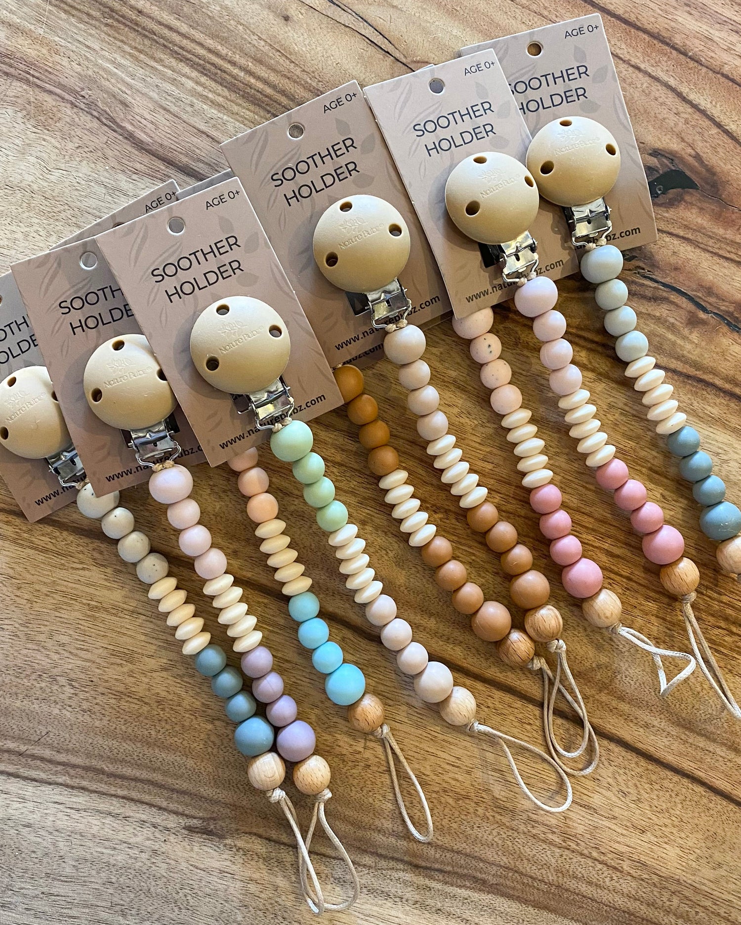 NOVA Beaded Dummy Clip by Nature Bubz