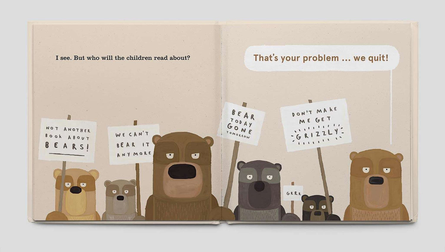 Another Book About Bears l Laura Bunting, Philip Bunting (Illustrator) (Hardcover) l Polly &amp; Co l Muswellbrook Gift Shop