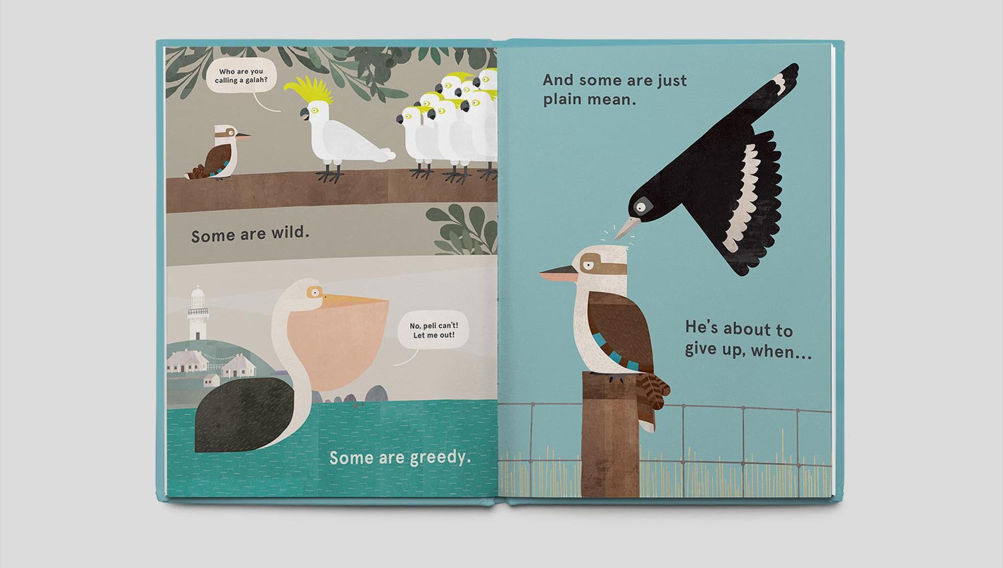 Kookaburras Love to Laugh. - Polly &amp; Co. - Laura Bunting, Philip Bunting (Illustrator) (Hardcover)