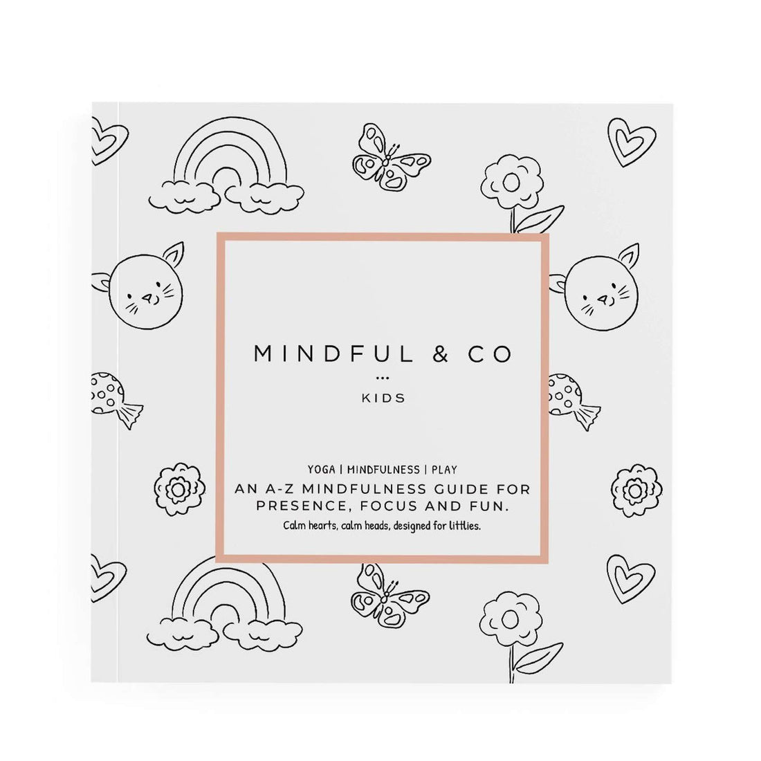 Mindful &amp; Co Kids〡ABCs of Mindfulness Colouring Book - Rose