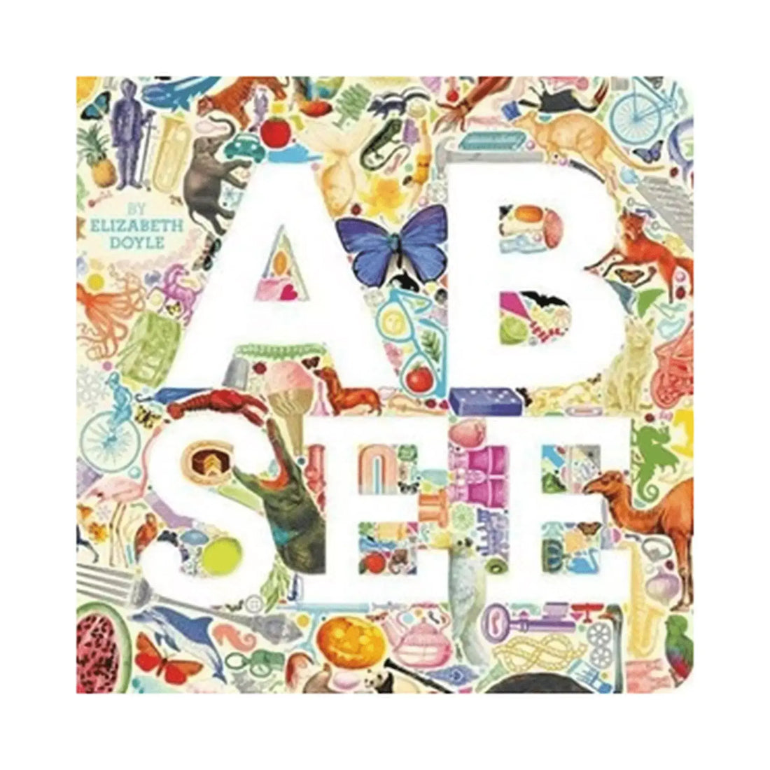A B See Baby Shower Board Book by Elizabeth Doyle