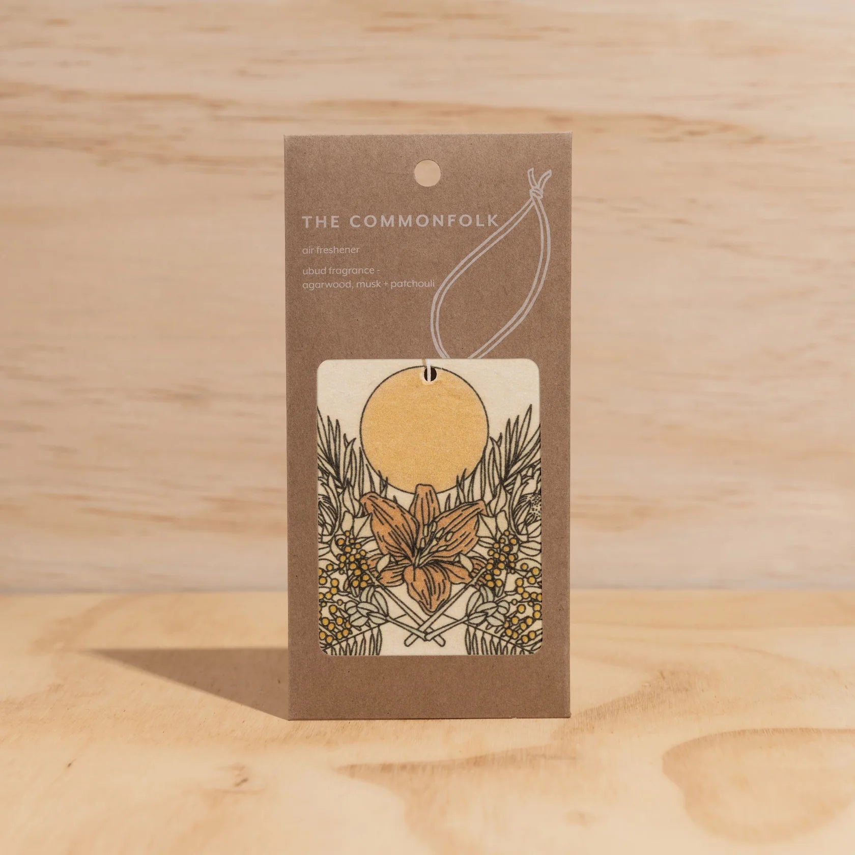 Florality Car Air Freshener by The Commonfolk Collective 