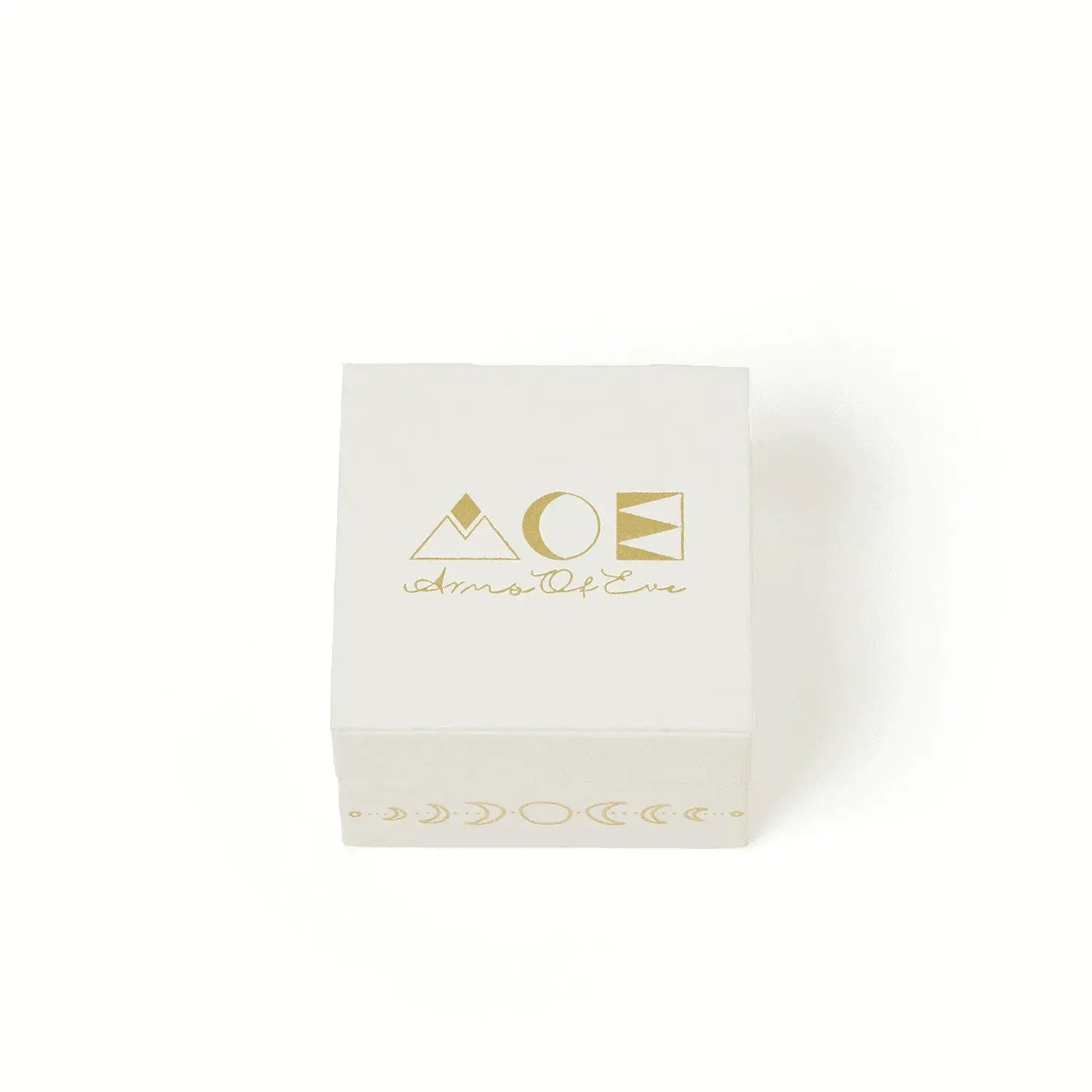 arms of eve pip gold charm zirconia earrings