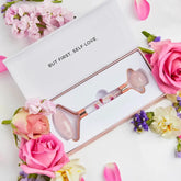 Floral Rose Quartz Facial Roller by Bopo Women