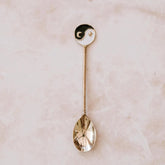 Brass Dessert Spoons by The Wholesome Store - Yin Yang
