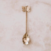Brass Dessert Spoons by The Wholesome Store - Butterfly
