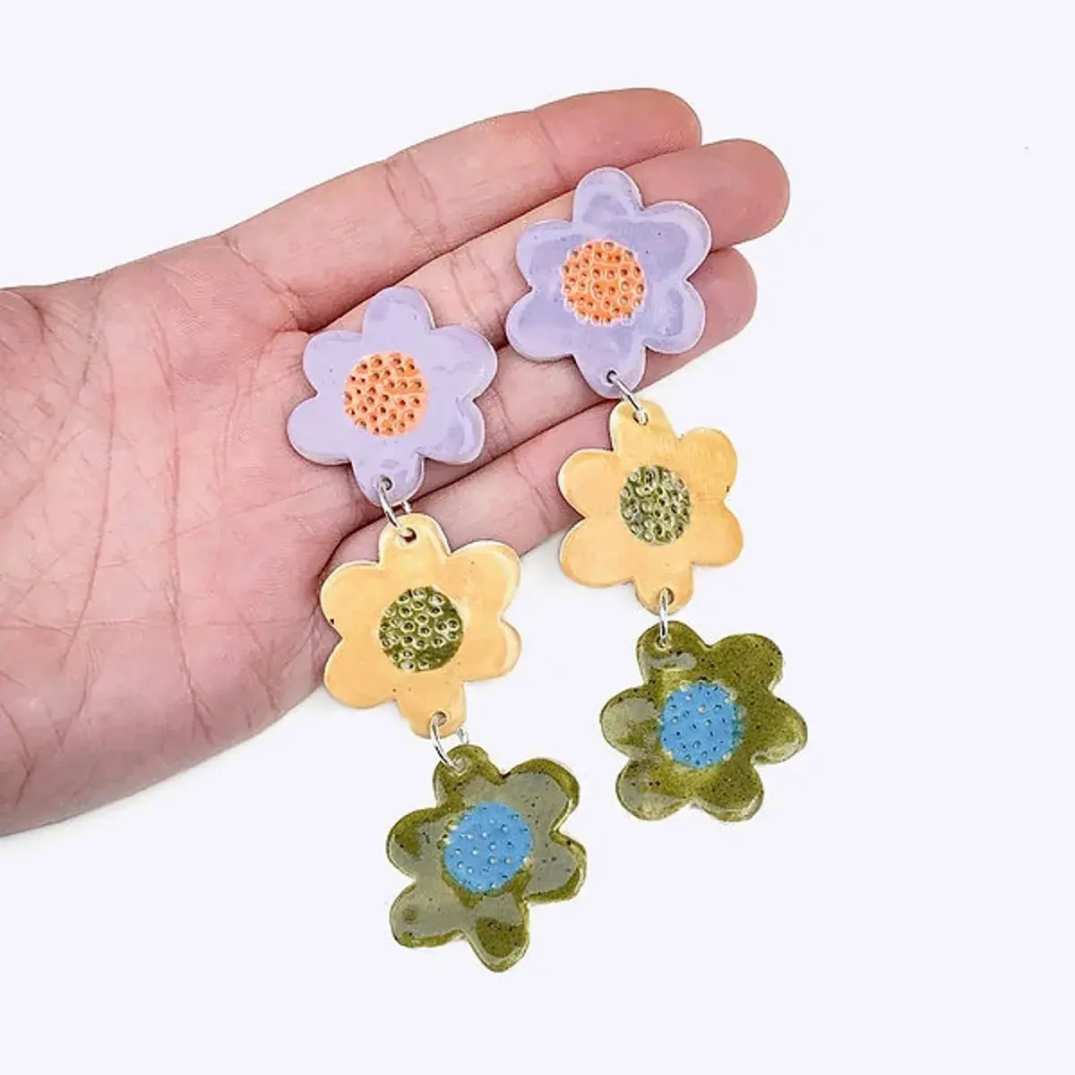 Handmade Clay Earrings by Togetherness
