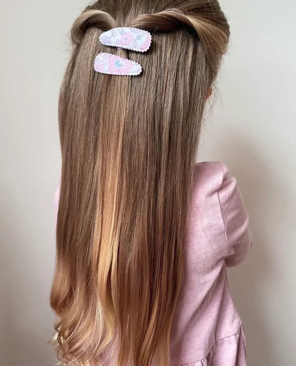 Handmade Liberty London Kids Hair Clips by Dainty Dulcie - Birdie