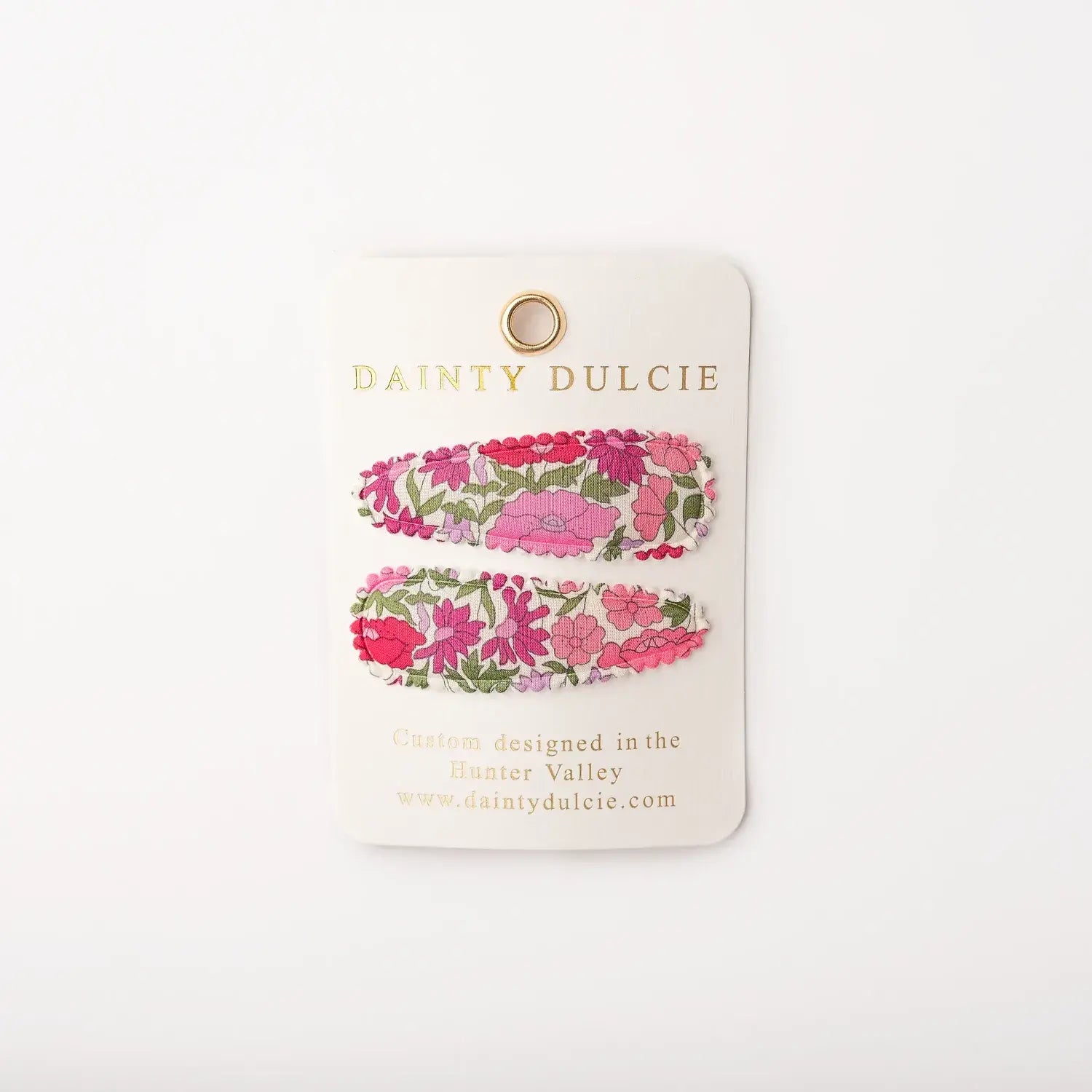 Liberty London Fabric Hair Clips by Dainty Dulcie - Ethel