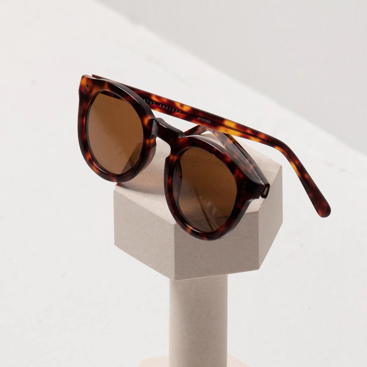 Status Anxiety Detached Sunglasses in Brown Tort