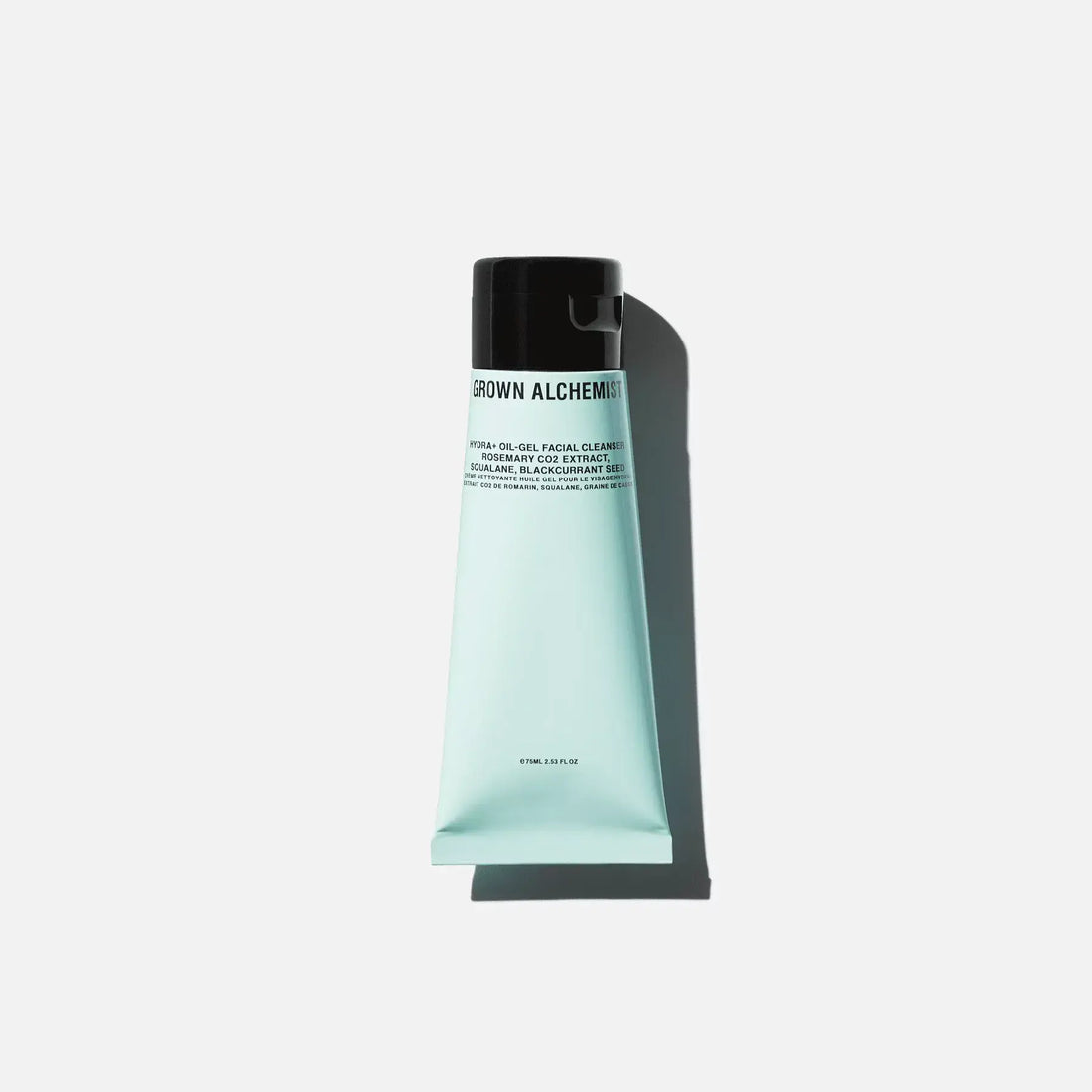 Grown Alchemist Hydra+ Oil-Gel Facial Cleanser: Rosemary CO2 Extract, Squalane, Blackcurrant Seed 75mL