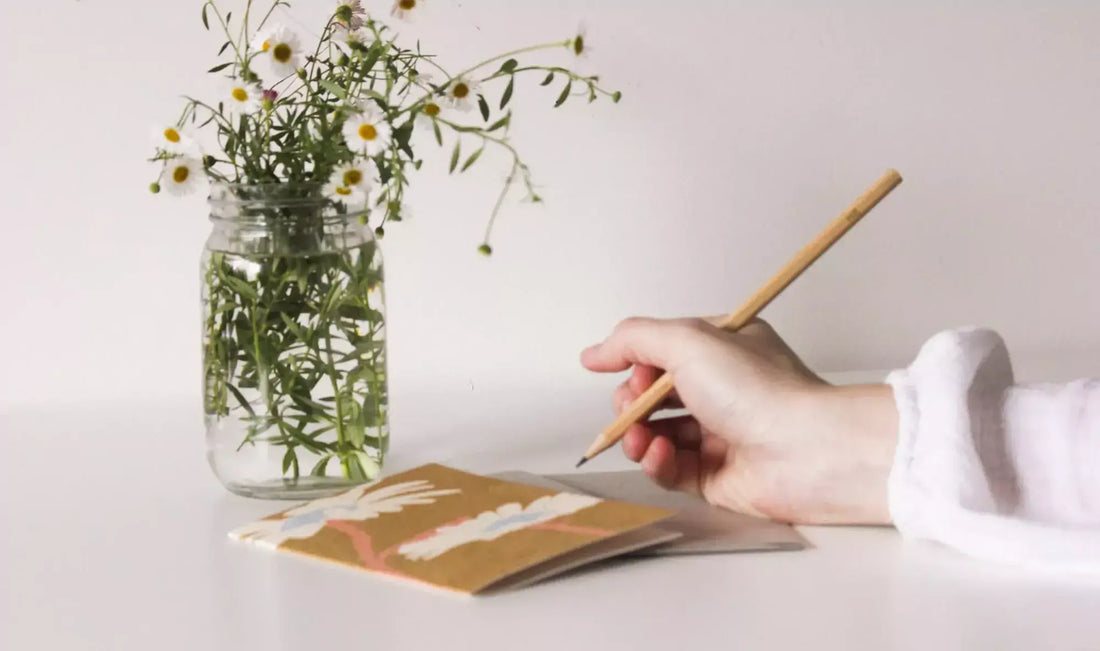 Seeded Plantable Greeting Card by Hello Petal - Two Wildflowers 