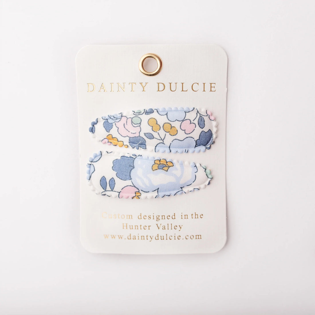Fabric Hair Clips by Dainty Dulcie - Bess