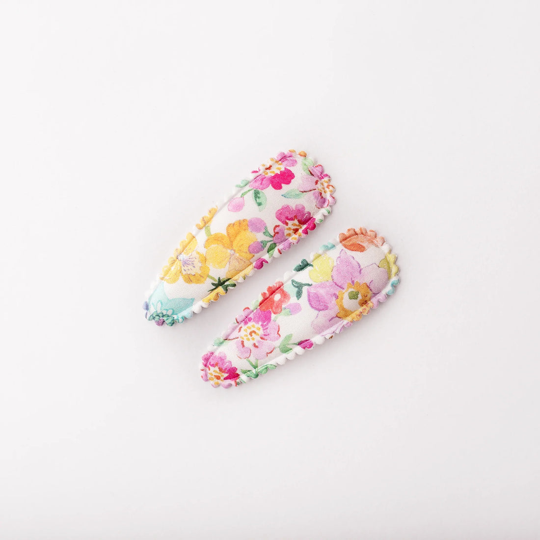 Fabric Hair Clips by Dainty Dulcie - Violet 