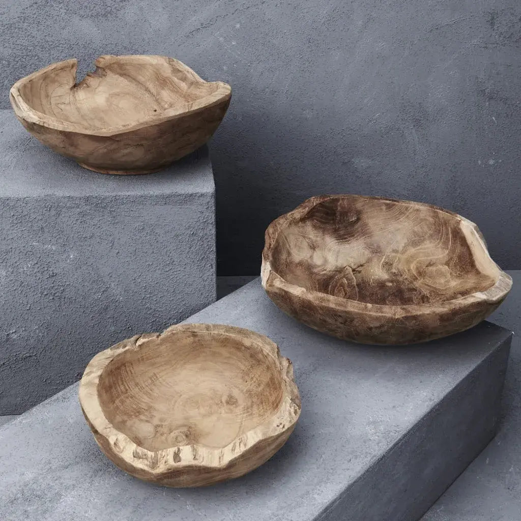 Hand Carved Tree Root Serving Bowl (3 sizes) by Inartisan