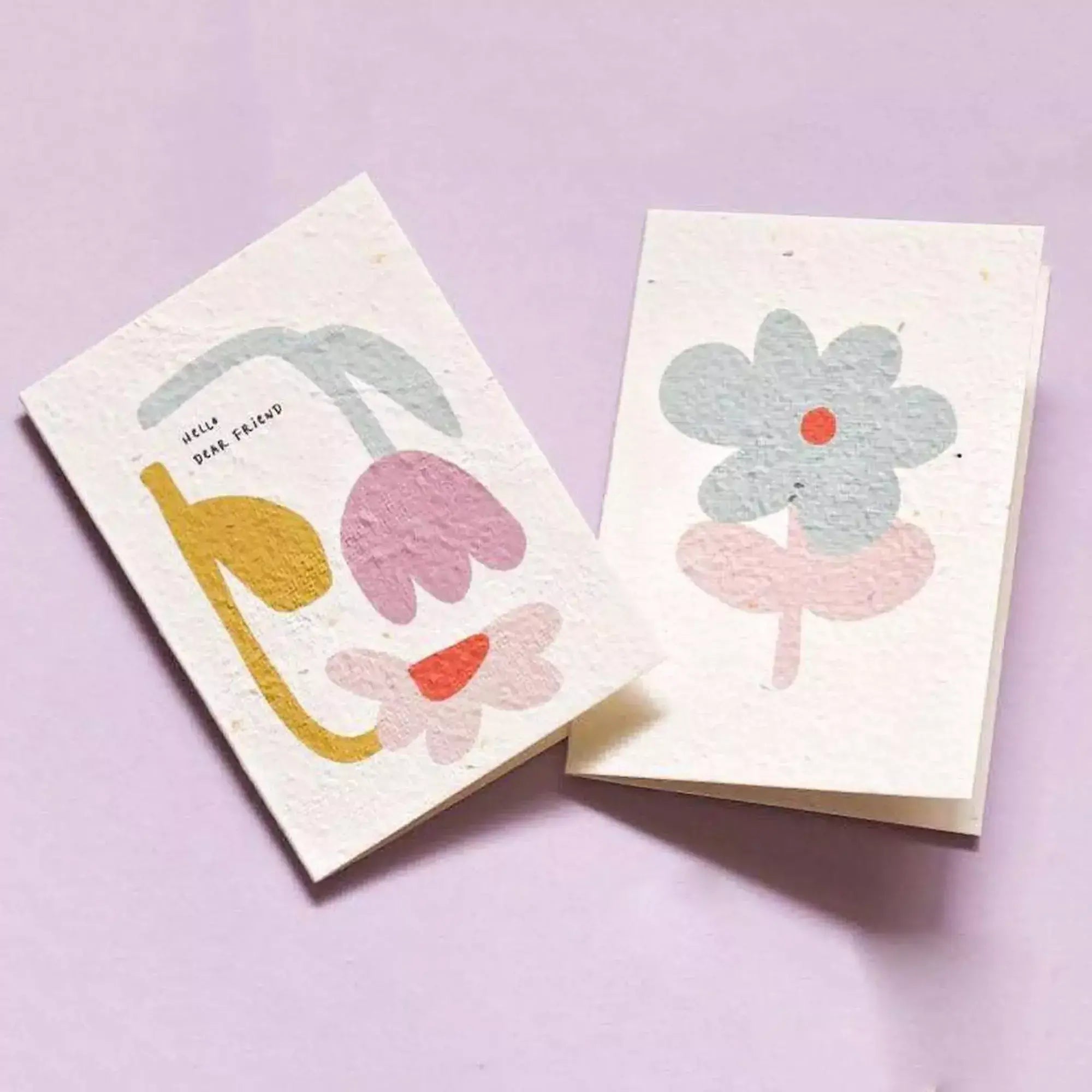 Mini Plantable Greeting Card by Hello Petal - Oopsy Daisy / Hello Dear Friend