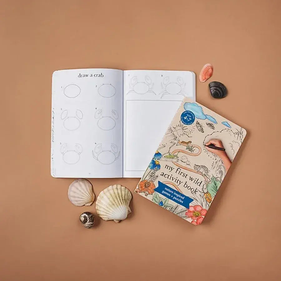 Nature Activity Book for Kids - Learn How to Draw