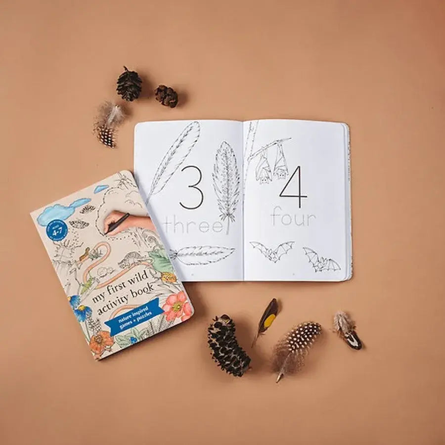 Nature Activity Book for Kids - Counting