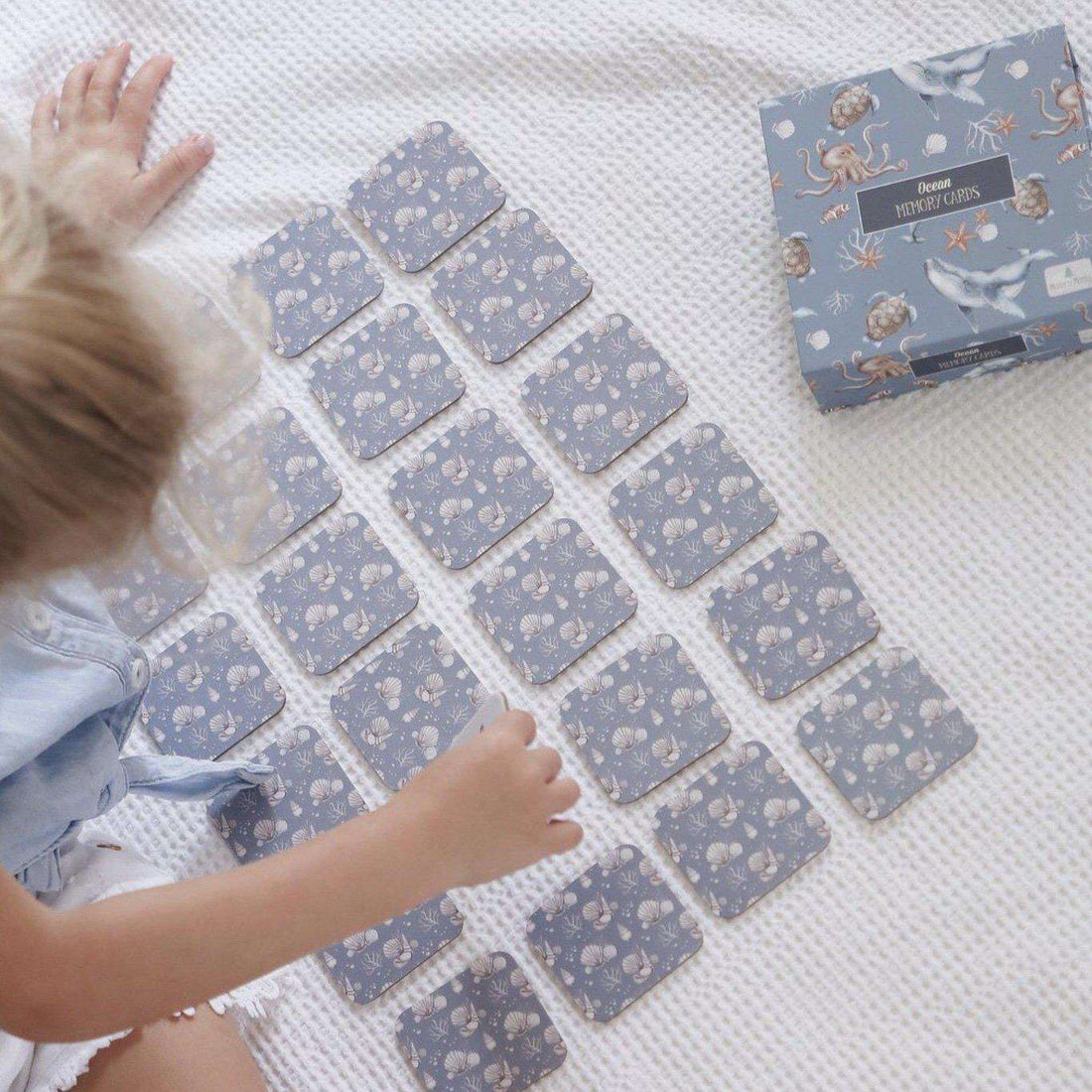 Ocean Memory Card Game - Polly &amp; Co