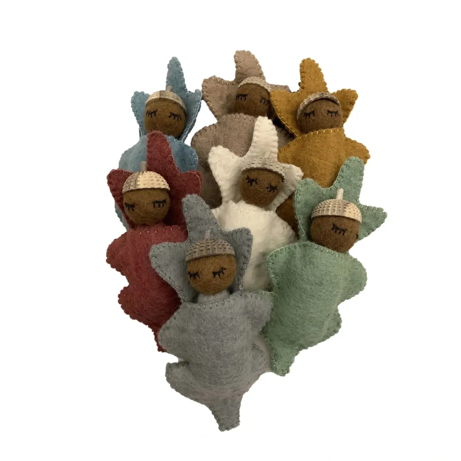Earth Acorn Babies by Papoose ToysEarth Acorn Babies - Worry Dolls by Papoose Toys