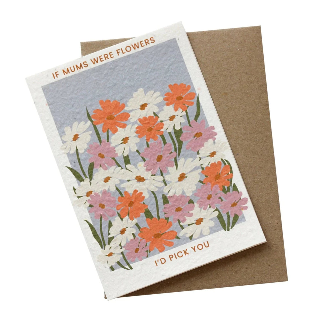 Seeded Plantable Greeting Card by Hello Petal - Flower Market (If Mum&