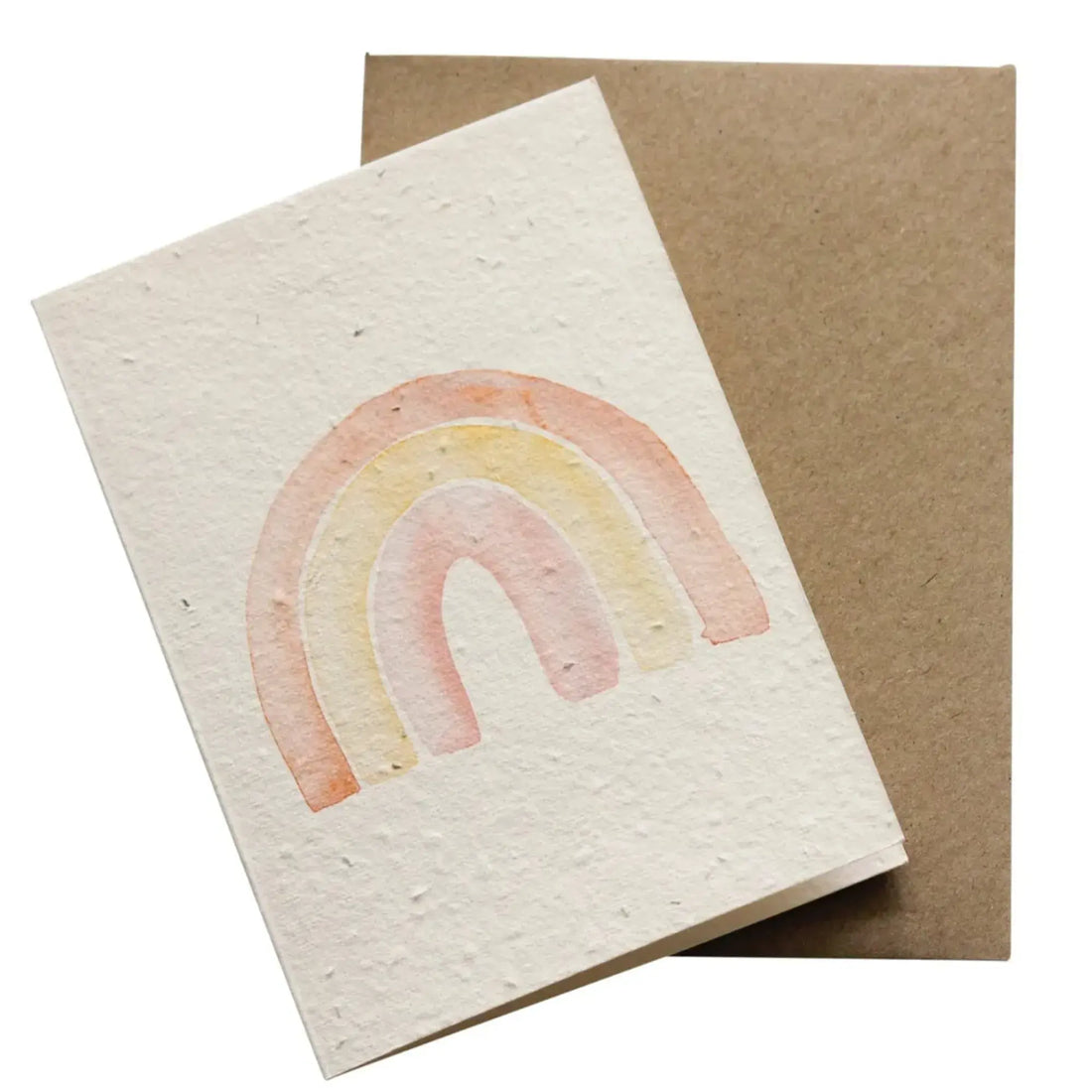 Seeded Plantable Greeting Card by Hello Petal - Rainbow