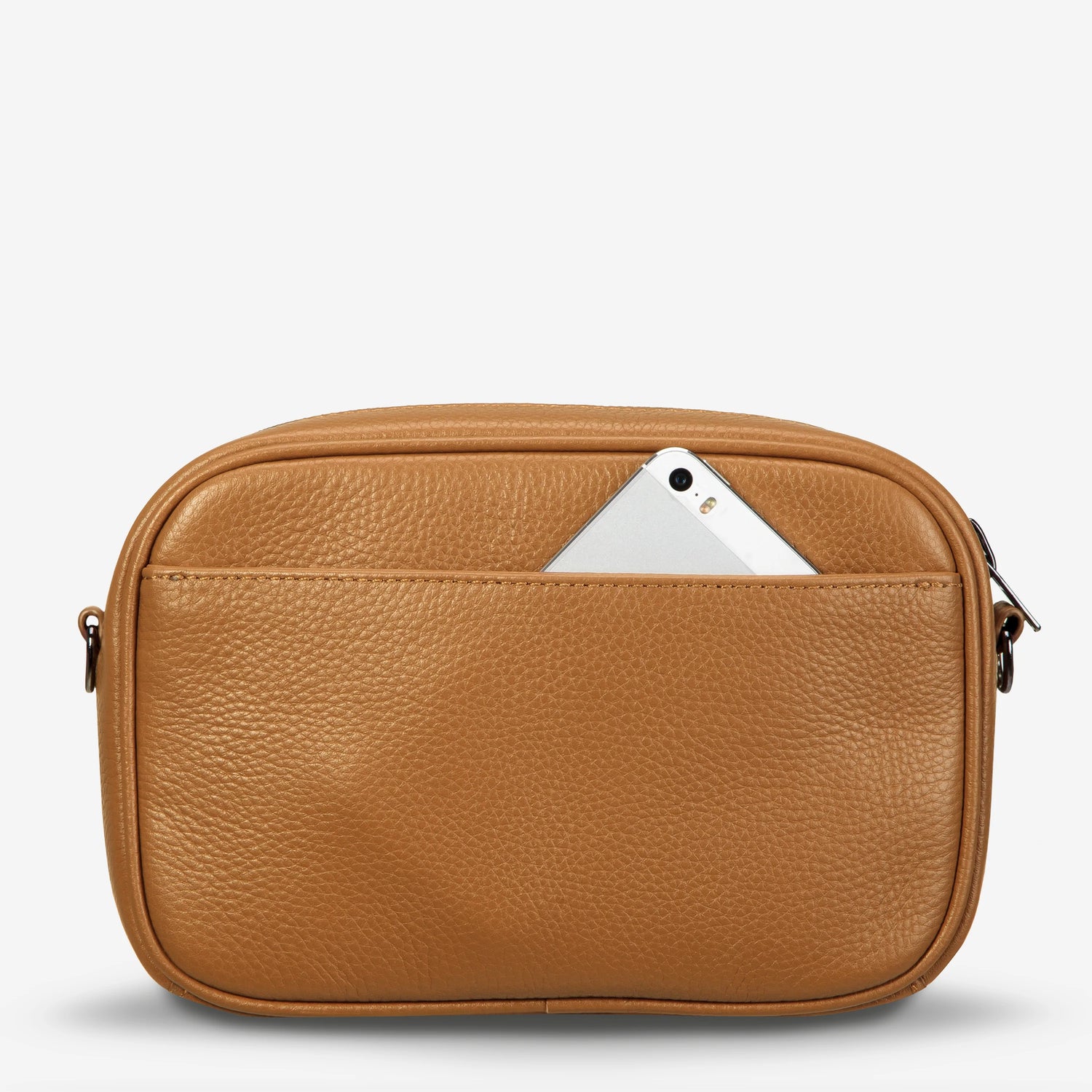 Status Anxiety Bag - Plunder with Webbed Strap in Tan