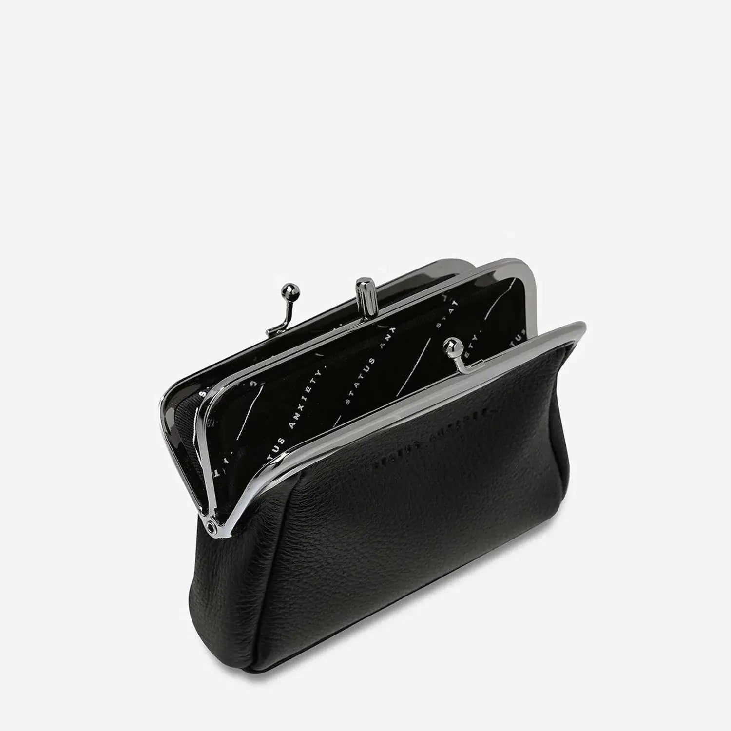 Status Anxiety Volatile Purse in Black 