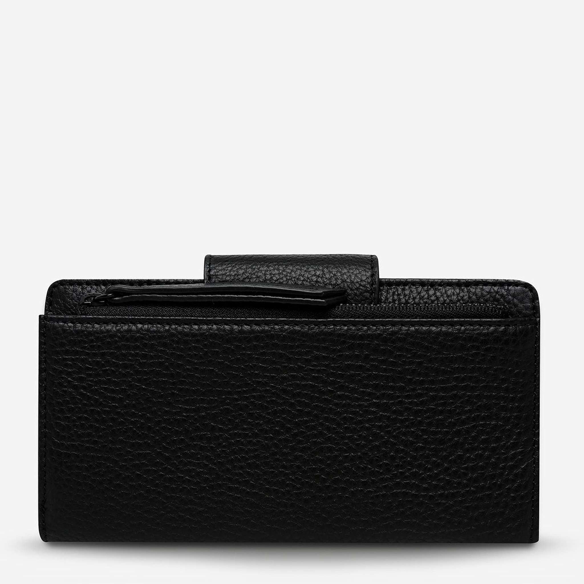 status anxiety leather womens ruins black wallet back