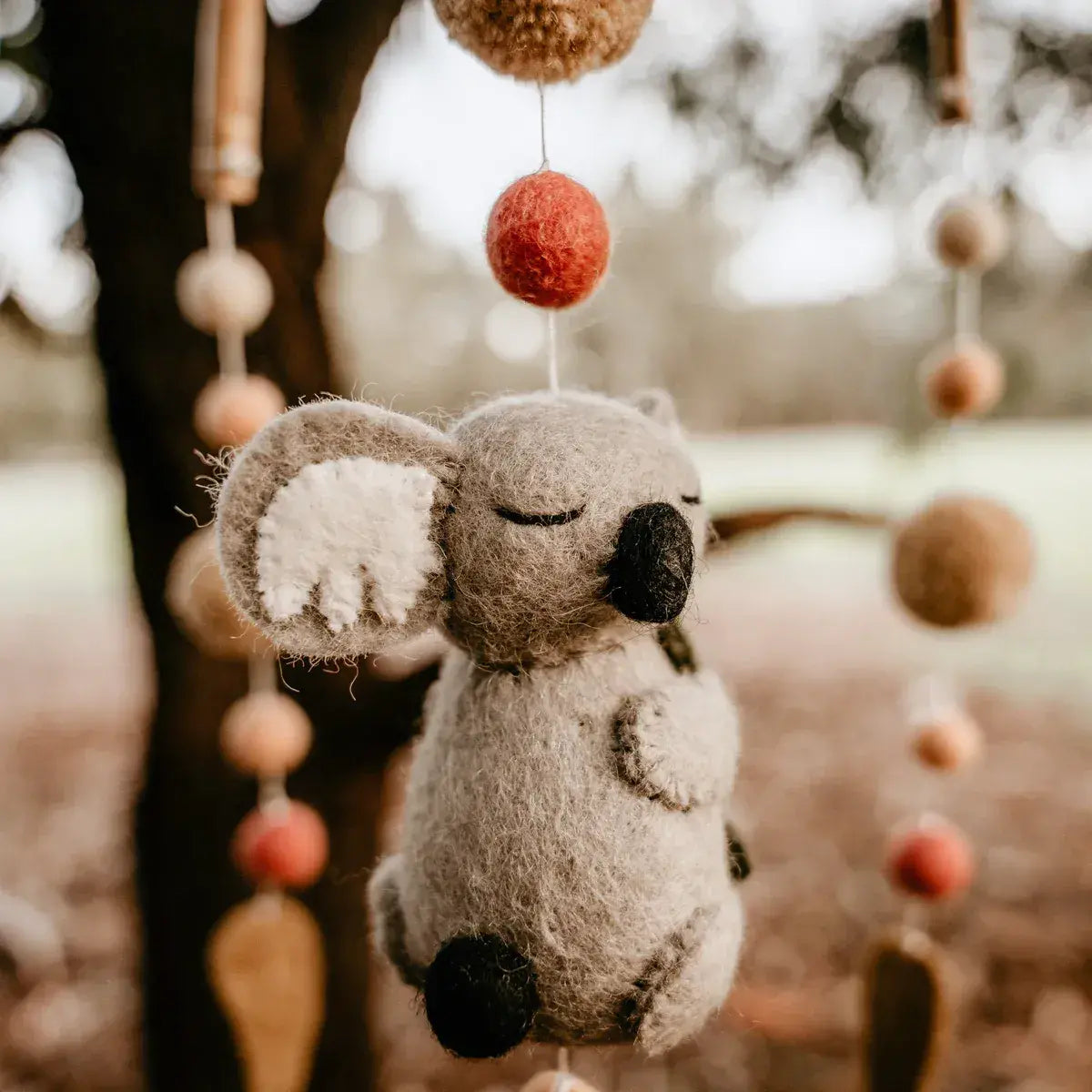 Baby Cot Mobile - Sleeping Koala by Tara Treasures 