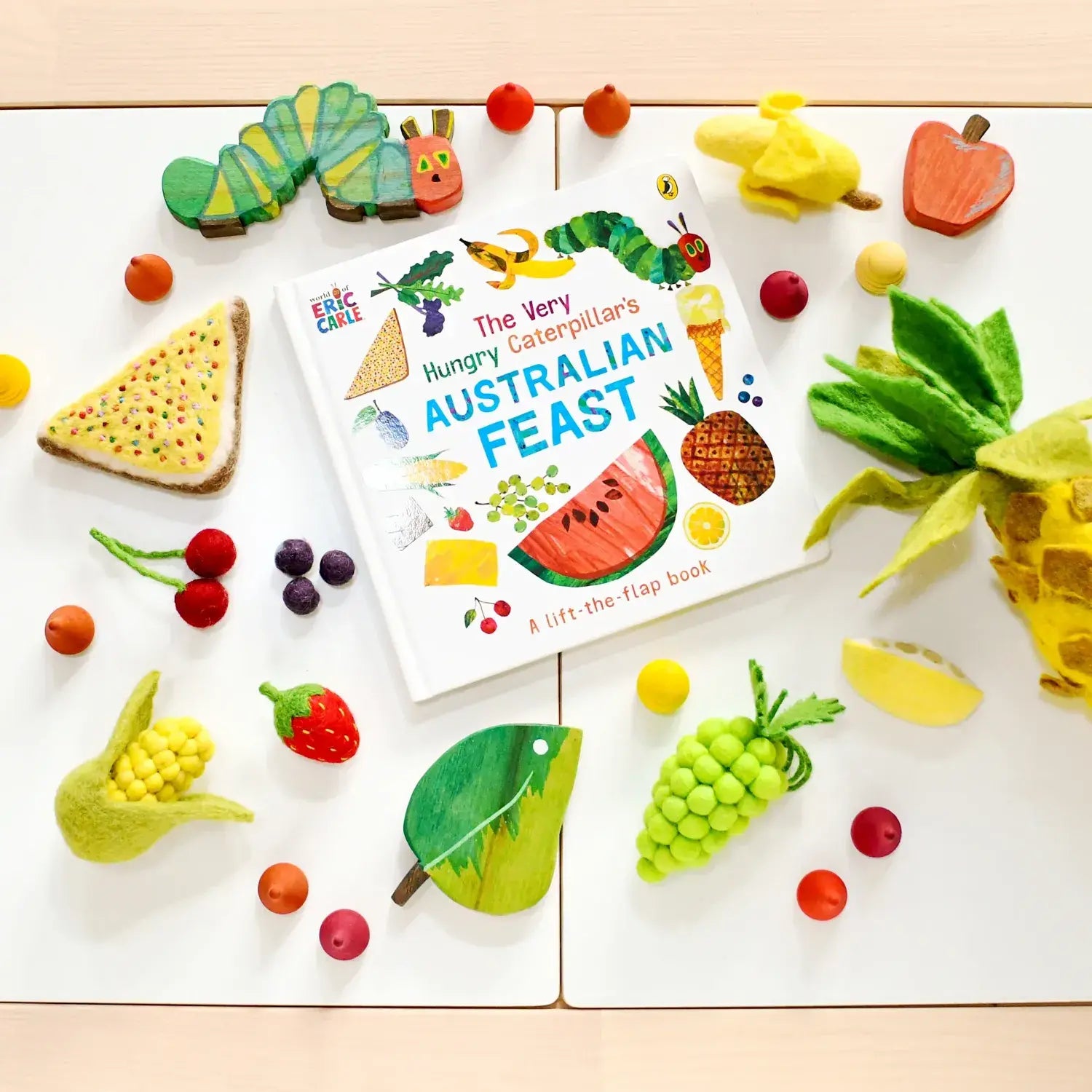 Felt Fairy Bread by Tara Treasures for Pretend Play