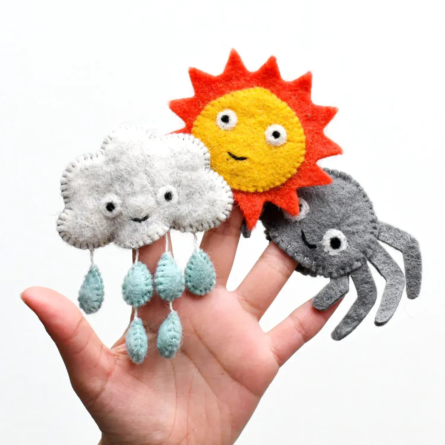 Incy Wincy Spider Finger Puppet Set by Tara Treasures