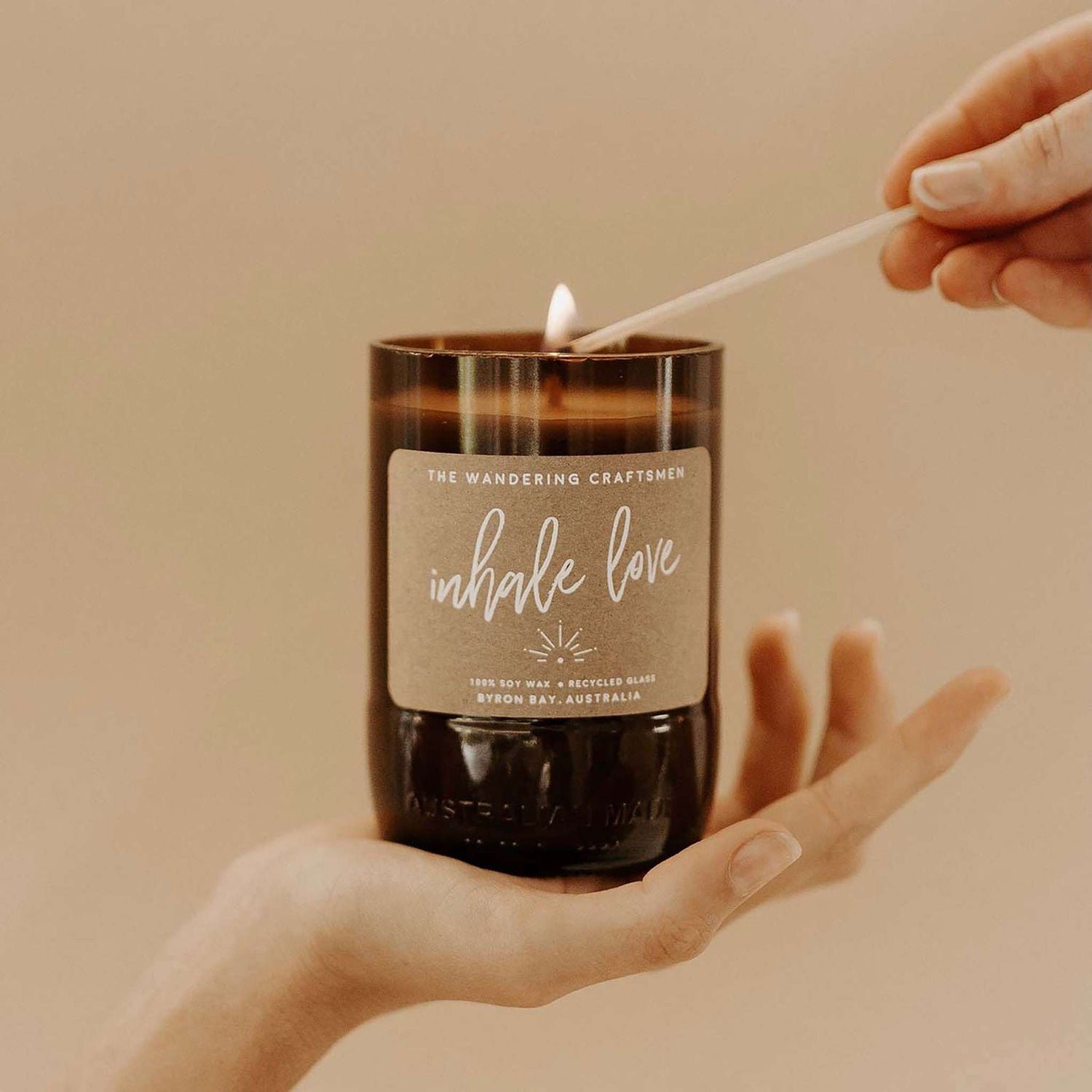 Inhale Love Candle (Gardenia, Peony &amp; Lychee)