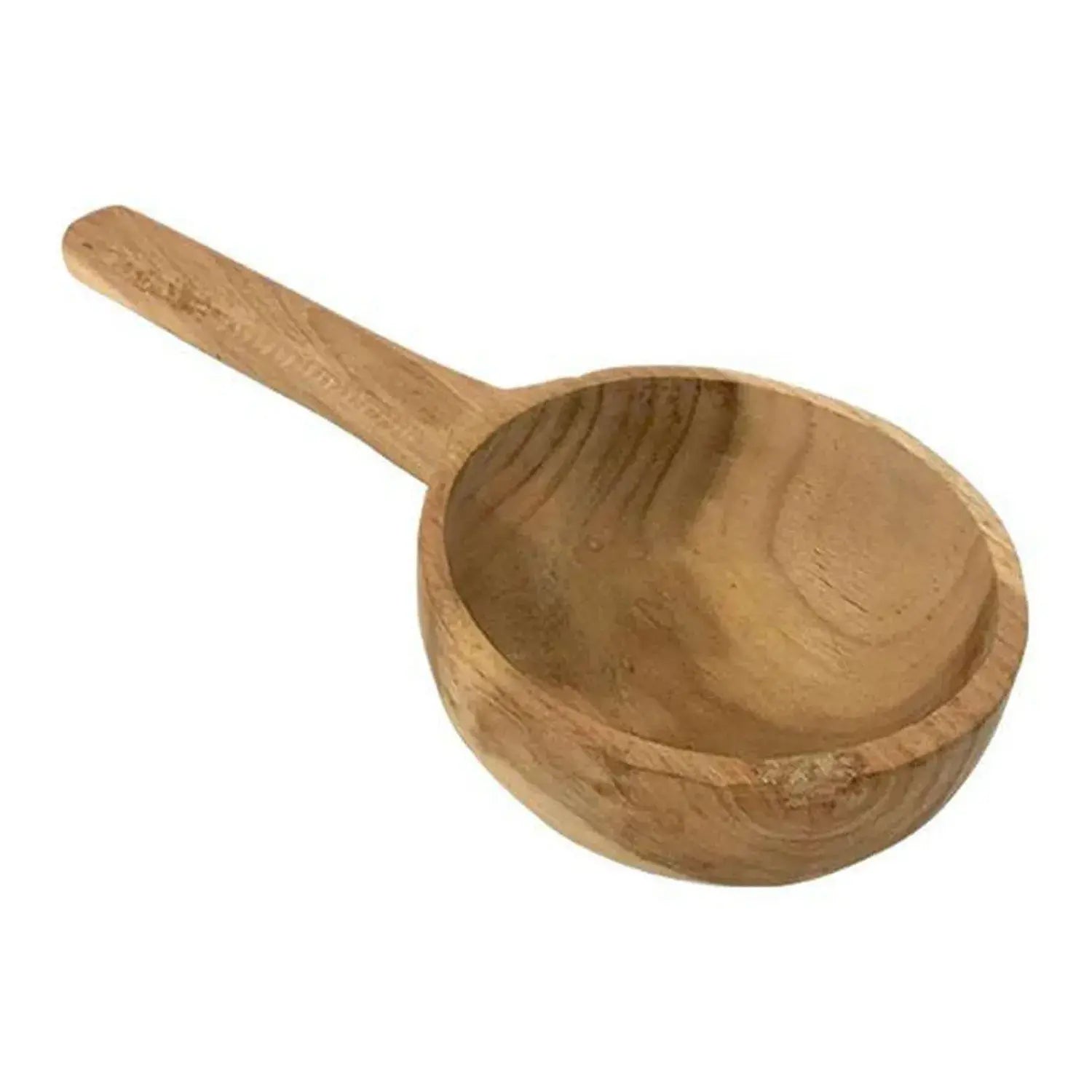 Traditional Teak Water Scoop by Papoose Toys for Sensory &amp; Water Play