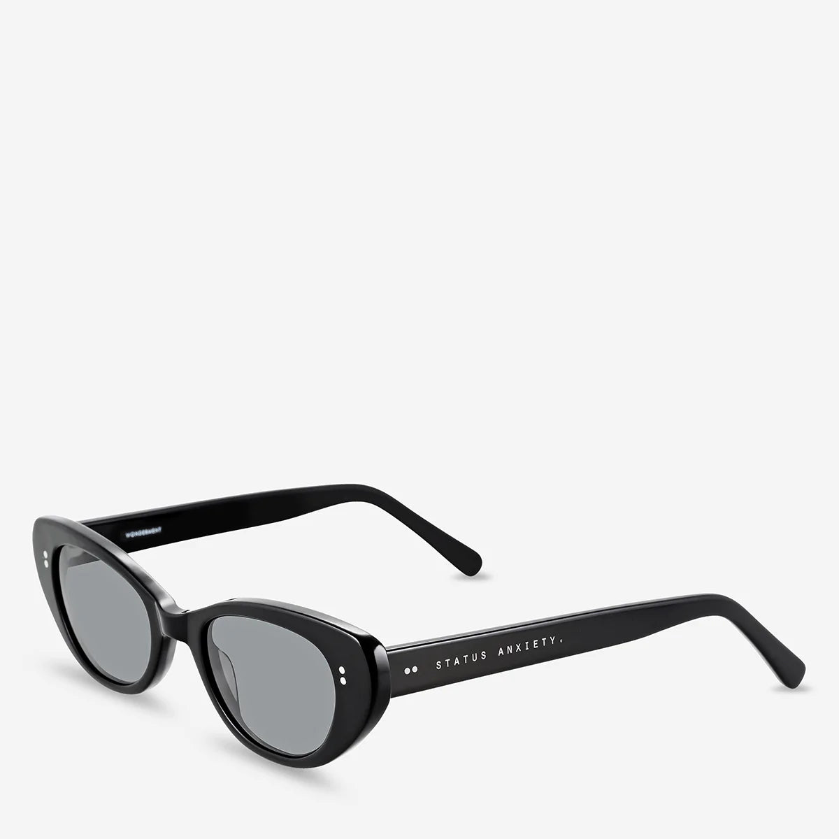 Status Anxiety Wonderment Sunglasses in Black